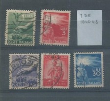 francobolli italia  1945-48