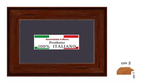 Cornice legno noce - legno,