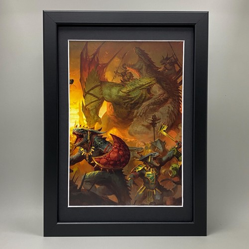 Seraphon incorniciata arte - seraphon,