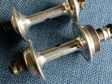 Mozzi CAMPAGNOLO Record first generation  40/36 hole bici Eroica Bianchi Legnano