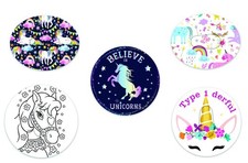 Dexcom G6 Unicorn Theme precut