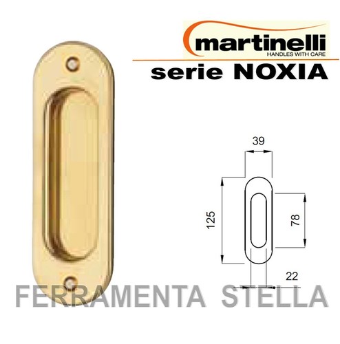 Maniglia maniglietta incasso - maniglia,
