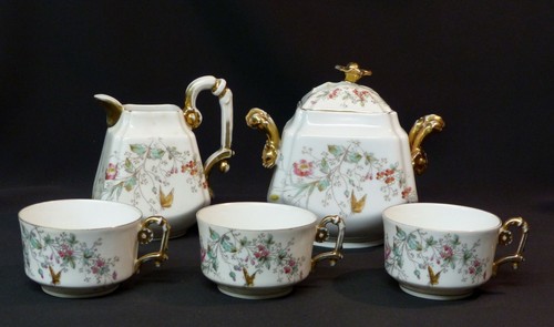 19èm porcelaine fine paris - aa,