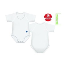J Bimbi Warm - Body Neonato 0-36 Mesi Unisex Colore Bianco, 1 body