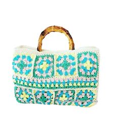 borsa granny uncinetto fatto a