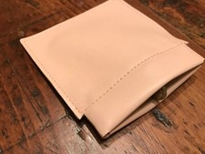 BORSELLINO ROSA VERA PELLE PORTA OGGETTI/TRUCCHI/GIOIE/CARTE BORSA MONETE