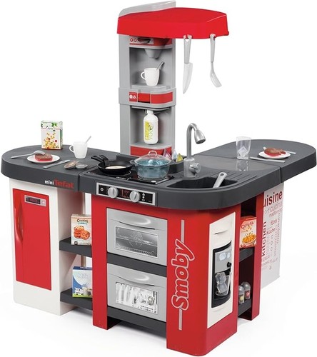 Smoby cucina rossa tefal - -,