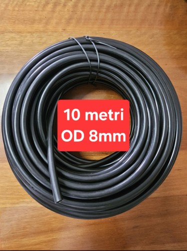 Metri tubo 8mm nero - 8mm, pe