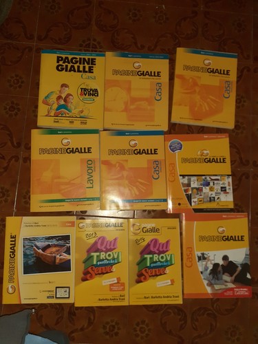 Pagine gialle elenchi - gialle,
