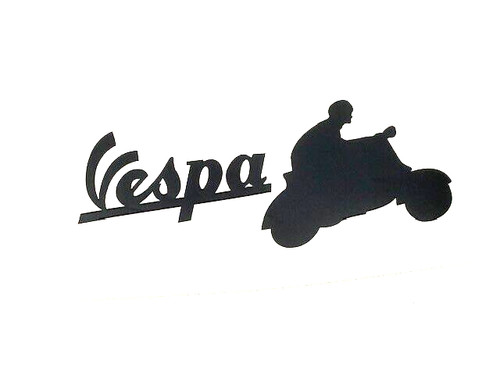 Adesivo vespa scooterista - adesivo,