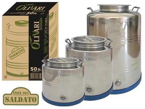 Bidoni contenitori fusti - bidoni, inox