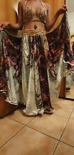 VESTITO DANZA DEL VENTRE BELLY DANCE DRESS danza orientale costume 