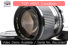 Canon New FD NFD 85mm f/1.8 MF