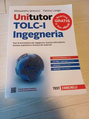 Libro tolc ingegneria - libro,