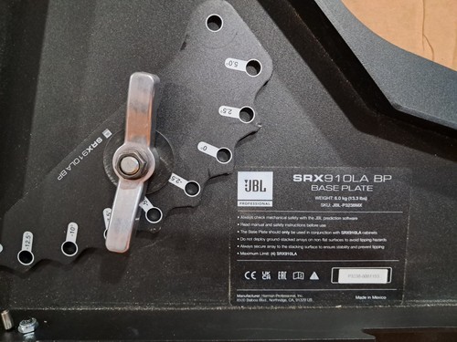 Jbl srx910la piastra base - srx910la,