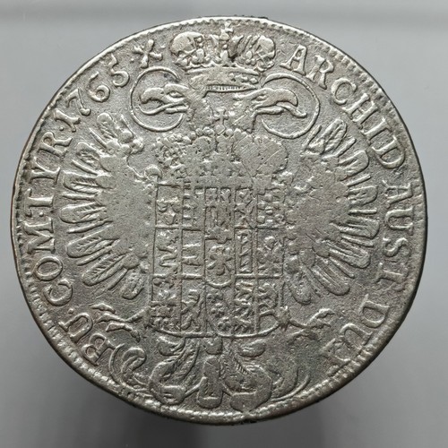 Thaler tallero 1765 hall - thaler,