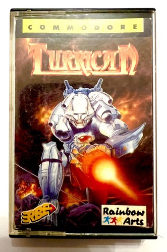 Turrican commodore estuche - turrican, 64