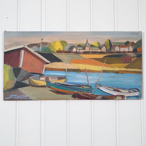 Dipinto olio sven eugen - sven,
