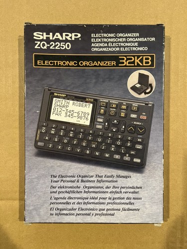 Sharp electronic organizer - electronic,