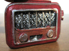 CALAMITA FRIGO RADIO Transistor radiolina in resina 3D a rilievo - fridge magnet