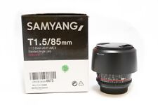 OBIETTIVO MANUALE SAMYANG 85MM F1.5 T AS IF UMC II PER CANON EF