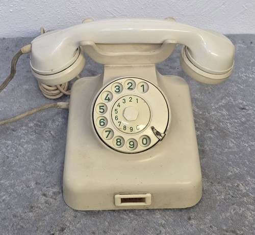 Vecchio telefono disco w48 - disco,