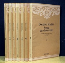 Scarlatti, Sonata per clavicembalo. Ed. Critica (Fadini), vol. 1-7 (di 10)