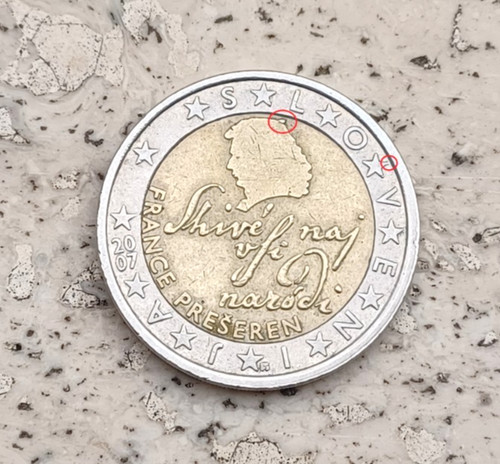 Moneta euro slovenia - euro,