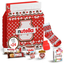 Nutella - Calendario Avvento 2025, 24 Deliziose Sorprese Nutella con Snack