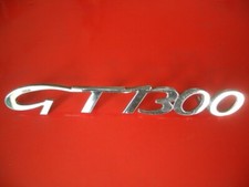 ALFA ROMEO GT JUNIOR  1.3.....SCRITTA (Fregio) POSTERIORE CROMATA   GT 1.3 