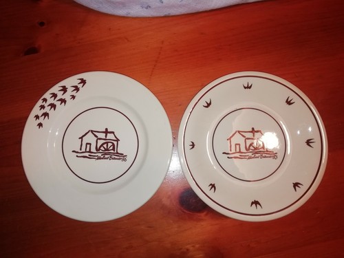 Piatto coppia piatti - coppia, mulino