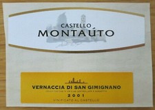 Etichette vino ITALIA CASTELLO