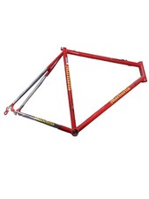TELAIO BICI ACCIAIO MARTINELLO CORSA ROSSO TUBAZIONE COLUMBUS GENIUS H55X55