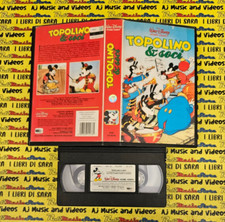 VHS film TOPOLINO & SOCI 1989 animazione WALT DISNEY VS 4278 (F20)