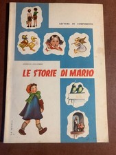 Libro letture scolastico 1958 scuola elementare classe 1 La Scuola edizioni