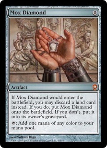 Mtg english mox - english, diamond