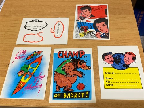 Lotto figurine stickers - figurine,