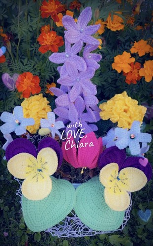 Fiori uncinetto - fiori,