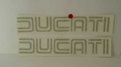 Coppia adesivi ducati - coppia,