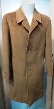 CAPPOTTO UOMO D'AVENZA TG 39R ITA 48 CAMMELLO SARTORIALE stile caraceni attolini