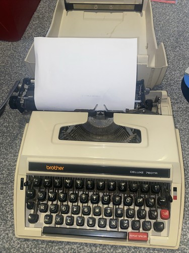 Brother deluxe 760tr - brother,