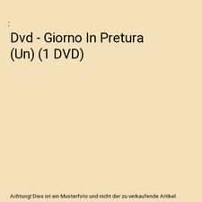 Dvd giorno pretura - -,
