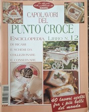 CAPOLAVORI DEL PUNTO CROCE - ENCICLOPEDIA - LIBRO N. 12