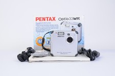 Pentax Optio 33 WR (come nuovo!) 3.3MP "Sqaure Camera" Rara! FOTO JESCHNER KASSEL