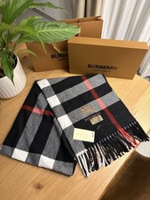 Écharpe Burberry Noir 100%