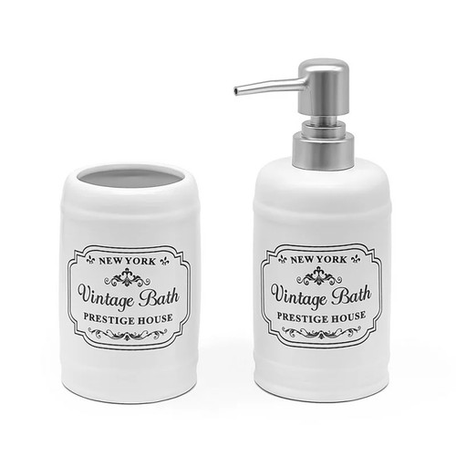 Set accessori bagno dispenser