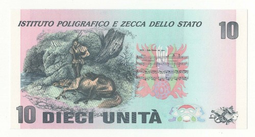 Unità banconota prova - 10,