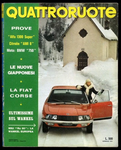 Quattroruote 181 gennaio - n°,