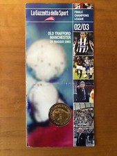 JUVENTUS MILAN Medaglia Finale Champions League 2002/03 MANCHESTER