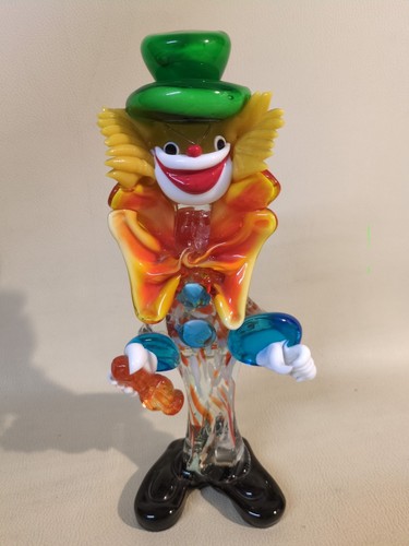 Pagliaccio clown vetro - vetro, di